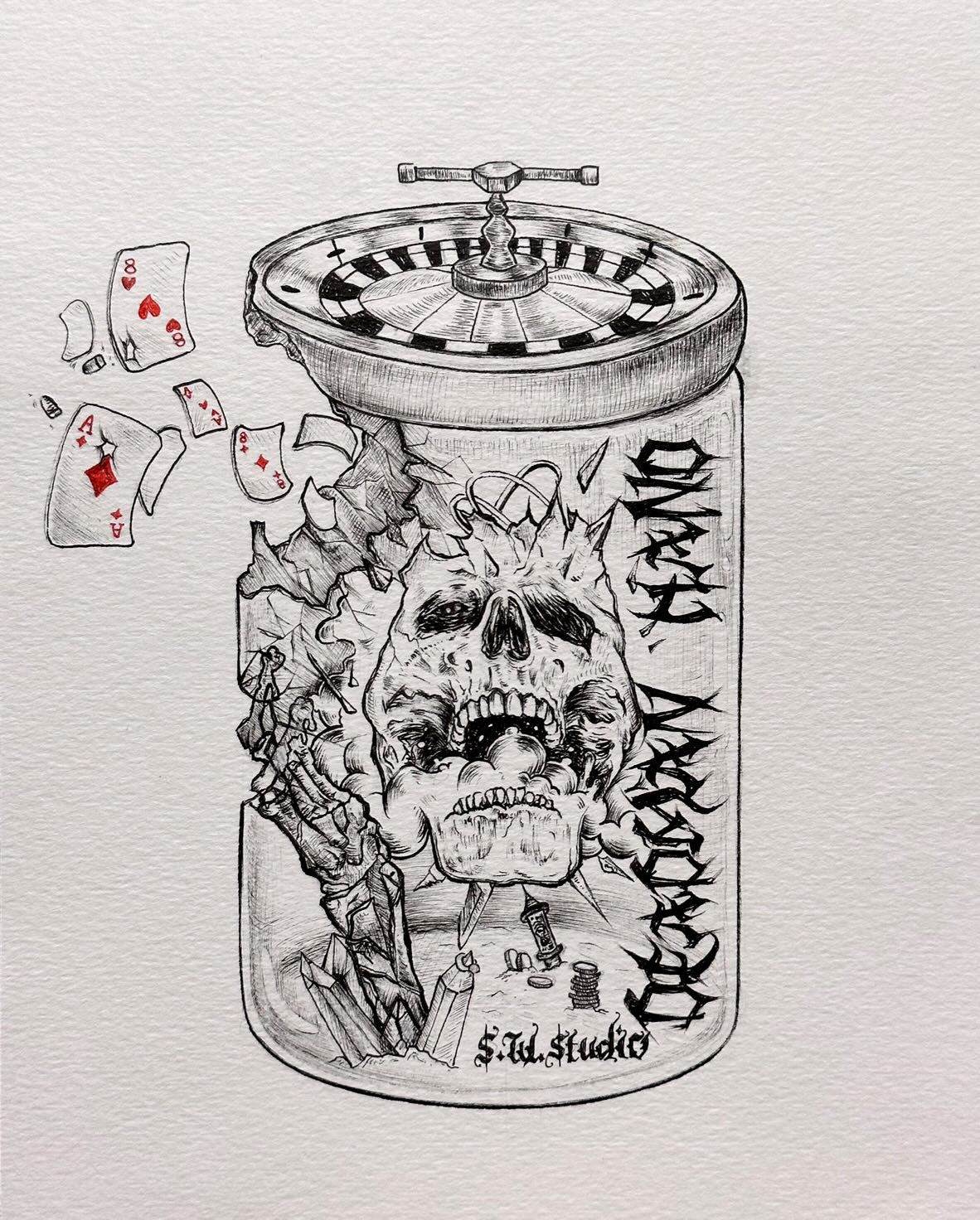 劇本殺《Deadman Hand》海報